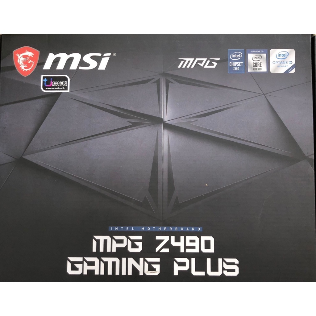 MAINBOARD (เมนบอร์ด) 1200 MSI MPG Z490 GAMING PLUS มือสอง