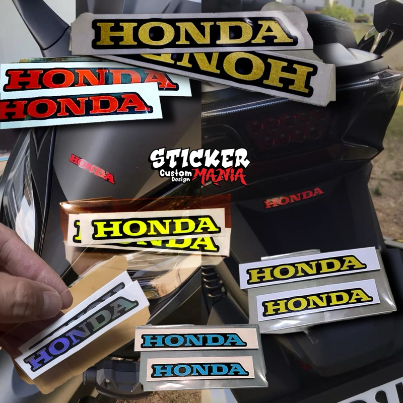 สติกเกอร์โลโก้ honda สำหรับ forza300/350 หน้า-หลัง สติกเกอร์FORZA300/350 สติกเกอร์ติดมอเตอร์ไซค์