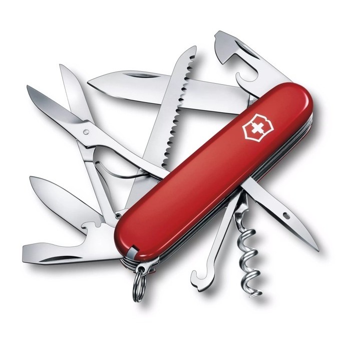 Victorinox Huntsman - Medium Pocket Knife for Hunting (1.3713.94) | มีดพับ มีดพก มีดสวิส