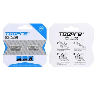 TOOPRE 2 คู่ ข้อต่อโซ่จักรยาน 6/7/8/9/10/11/12S Quick Link Joint Magic Buckle อุปกรณ์เสริม MTB/Road อะไหล่จักรยาน