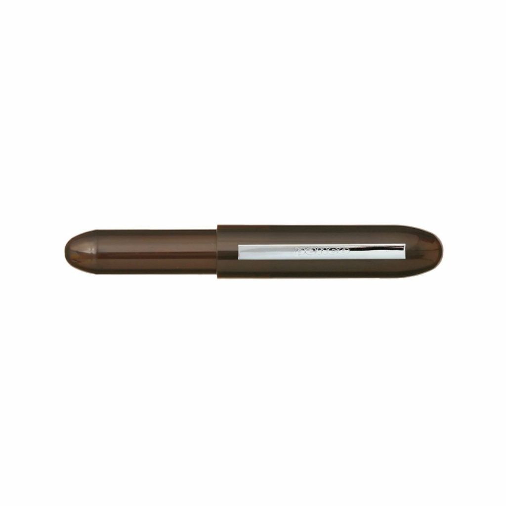 Penco Bullet Ballpoint Pen Light - Clear Brown (HFT184-CLBR) / ปากกาลูกลื่น รูปทรงกระสุน รุ่น light สีน้ำตาลใส