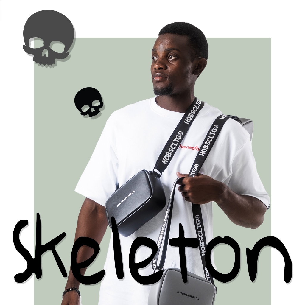 (ส่งฟรี) กระเป๋า Hobs รุ่น Skeleton || สะพายข้าง ของแท้ 100%