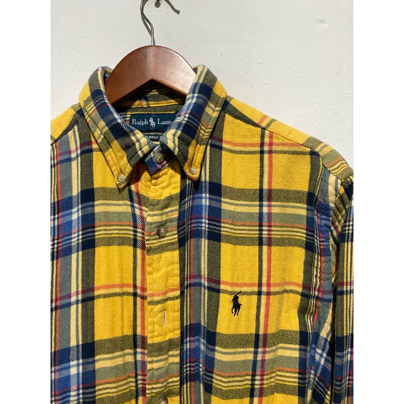 Ralph Lauren เสื้อ Flannel shirt Ralph Lauren อก 44” มือสอง