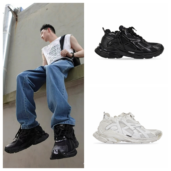 Balenciaga/RUNNER/รองเท้าผ้าใบผู้ชาย