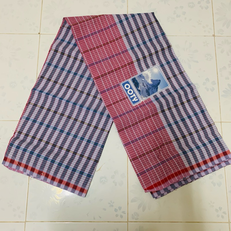ผ้าถุงผู้ชาย ตราOOTY ลายใหม่ เย็บแล้ว พร้อมใส่ ผ้าไม่ลื่น
