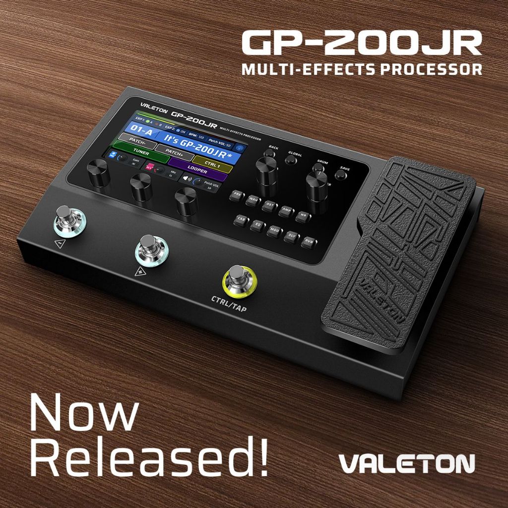 [ใส่โค้ดลด 400บ.] Valeton GP-200JR มัลติเอฟเฟค.ประกันศูนย์1ปี