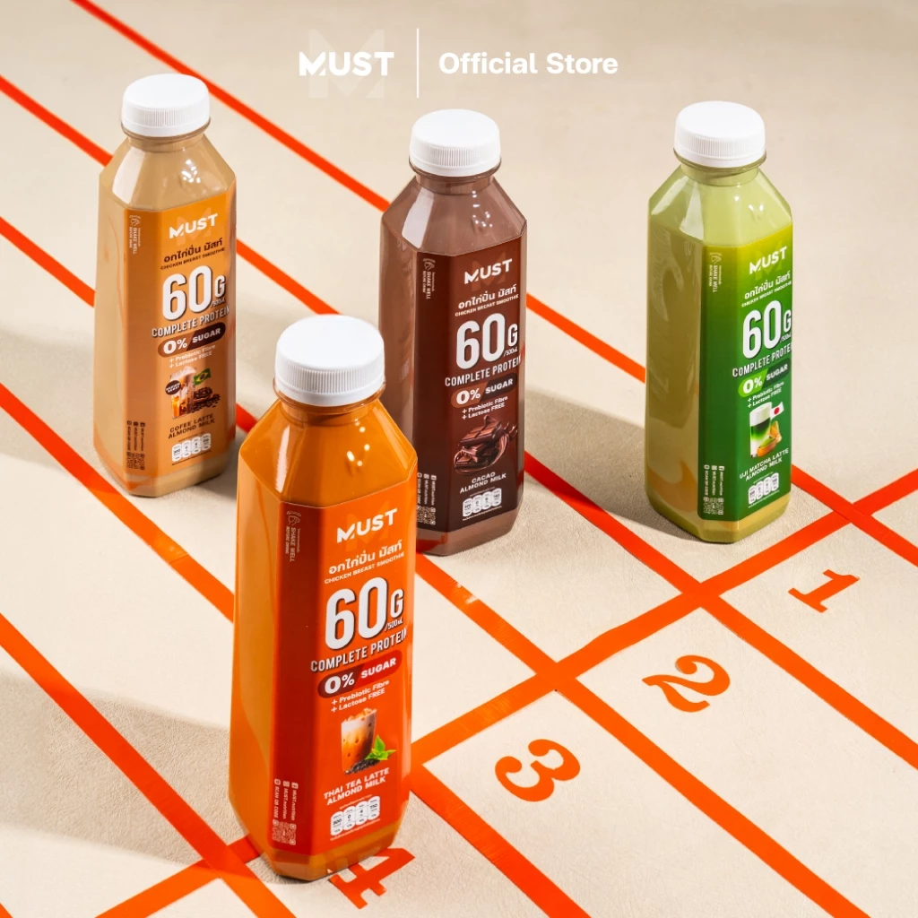 อกไก่ปั่น พาสเจอร์ไรซ์ มัสท์ 500mL (MUST Chicken Smoothie) thumbnail 8