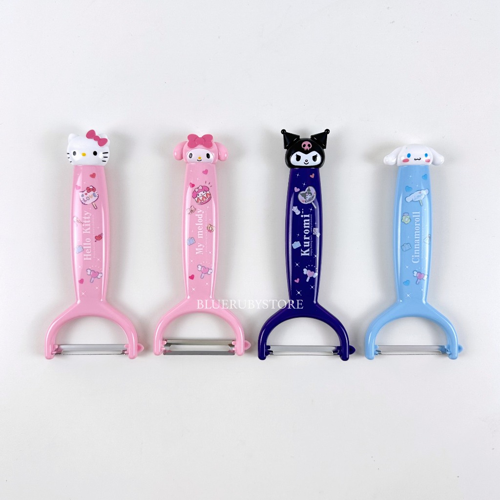 พร้อมส่ง มีดปอกเปลือก ใบมีดสแตนเลส ที่ปอกผลไม้ น่ารัก ลายการ์ตูน