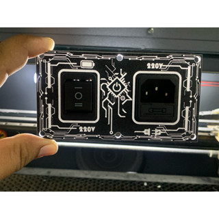 เพลทไฟ2ระบบAC-DCสำหรับงานตู้ลำโพงบลูทูธและงานDIY