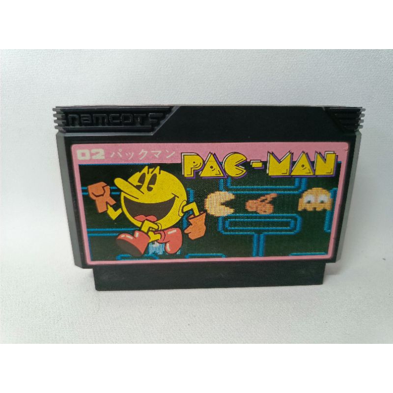 ตลับเกม FC เกม PAC MAN หรือ แพ็คแมน เกม แนวกินจุด