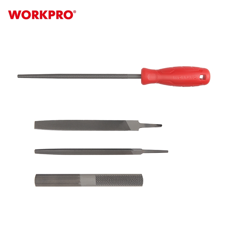 WORKPRO ชุดตะไบด้ามแดงอเนกประสงค์ 5 ชิ้น รุ่น WP251017