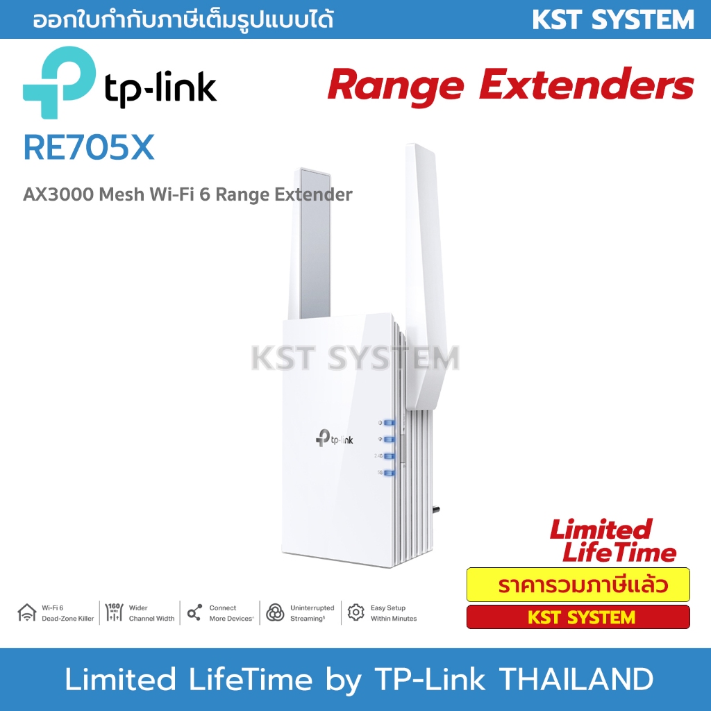 RE705X TP-Link AX3000 Wi-Fi Range Extender