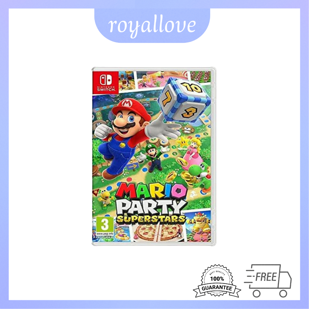 （Ready Stock）Nintendo Switch game Mario Party Superstars (Nintendo Switch)