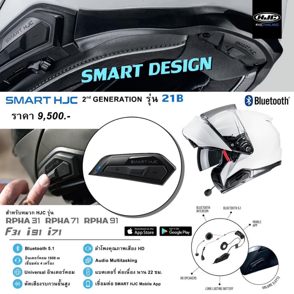 SMART HJC 2 GENERATION รุ่น 21B