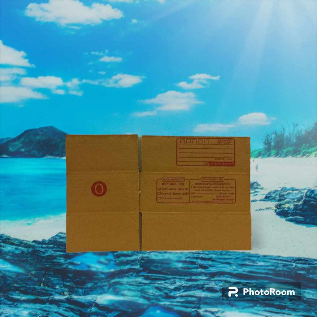 กล่องไปรษณีย์ฝาชน เบอร์ 0 ใบละ 1.85 บาท ขนาด ก.11 x ย.17 x ส.6 ซม. มัดเล็ก (5 ใบ) ใบละ 1.85 บาท x 5 