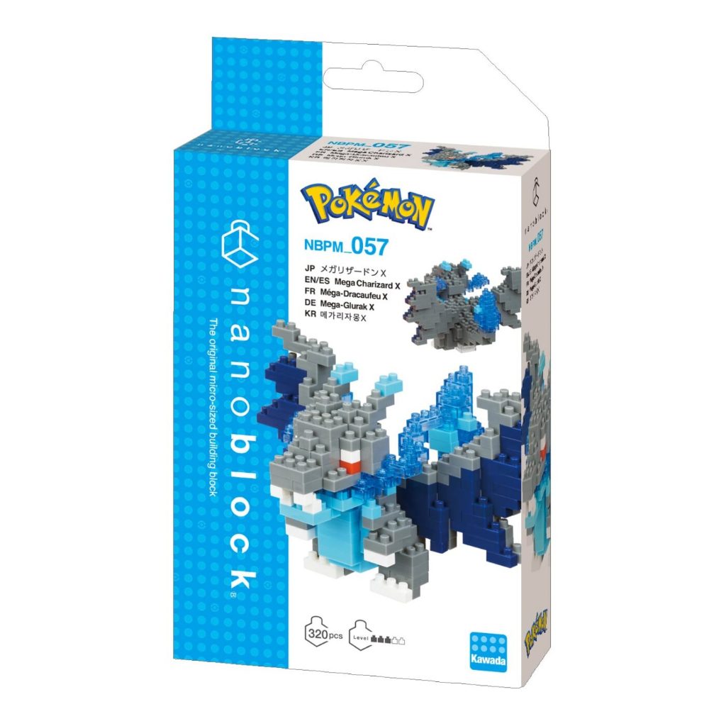 BY KAWADA NBPM_057 NANOBLOCK POKEMON MEGA LIZARDON X