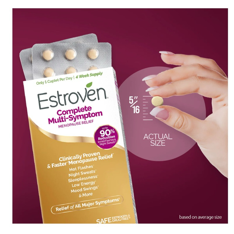 Estroven Complete Multi-Symptom Menopause Relief, 84 Caplets วัยทอง EXP.03/2026