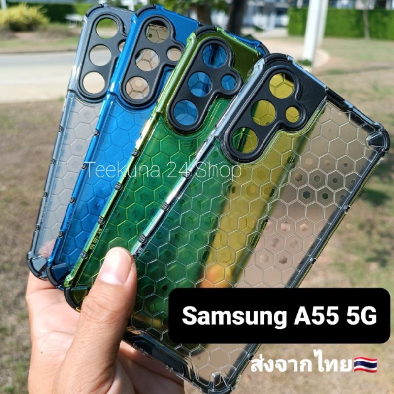 เคส Samsung A55 5G แบบกันกระแทก+กันกล้อง