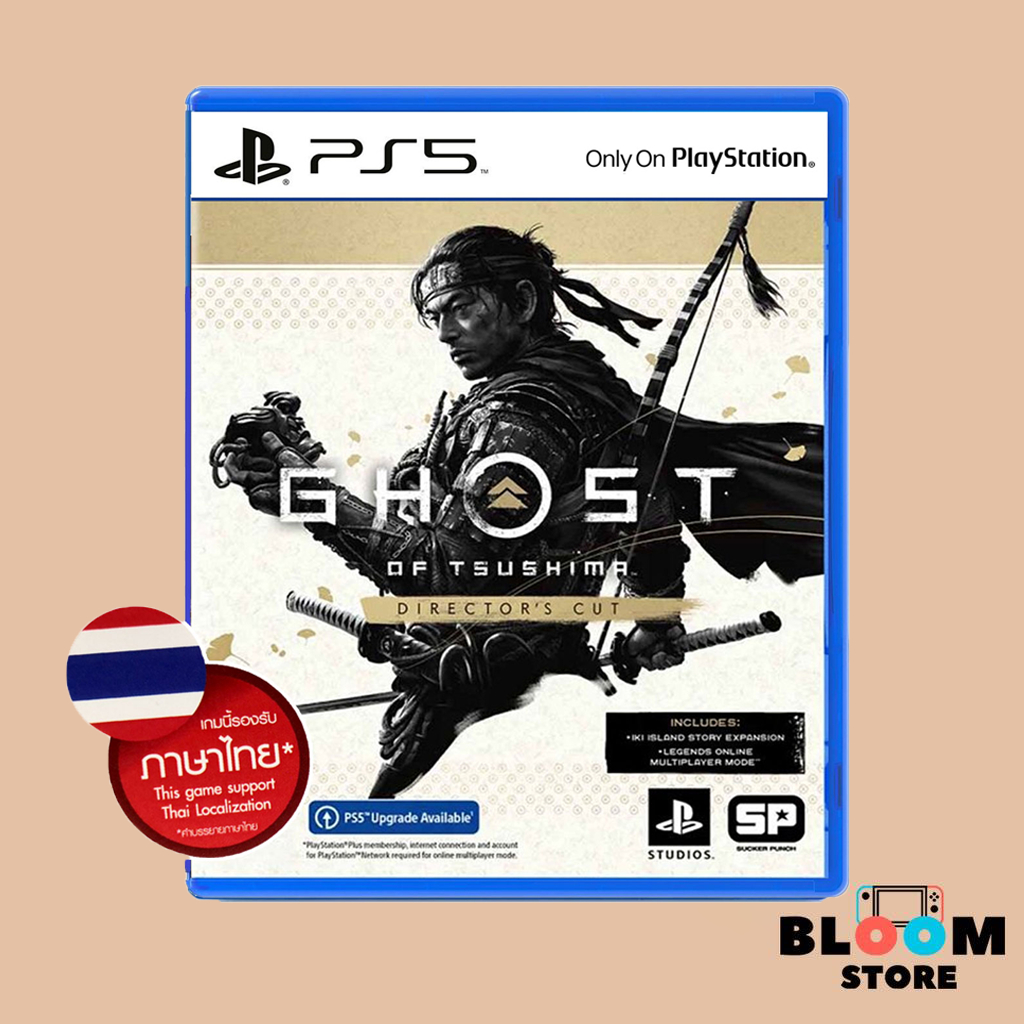(มือ1) PlayStation : PS5 Ghost Of Tsushima Director’s Cut (Z3/Asia) รองรับภาษาไทย
