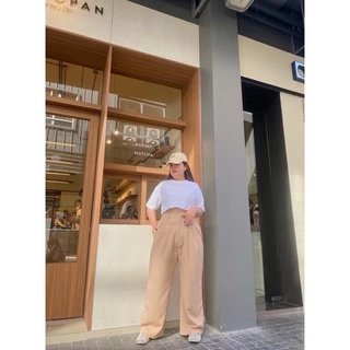 Best Seller! Basic pants / กางเกงเก็บพุง 13 สี