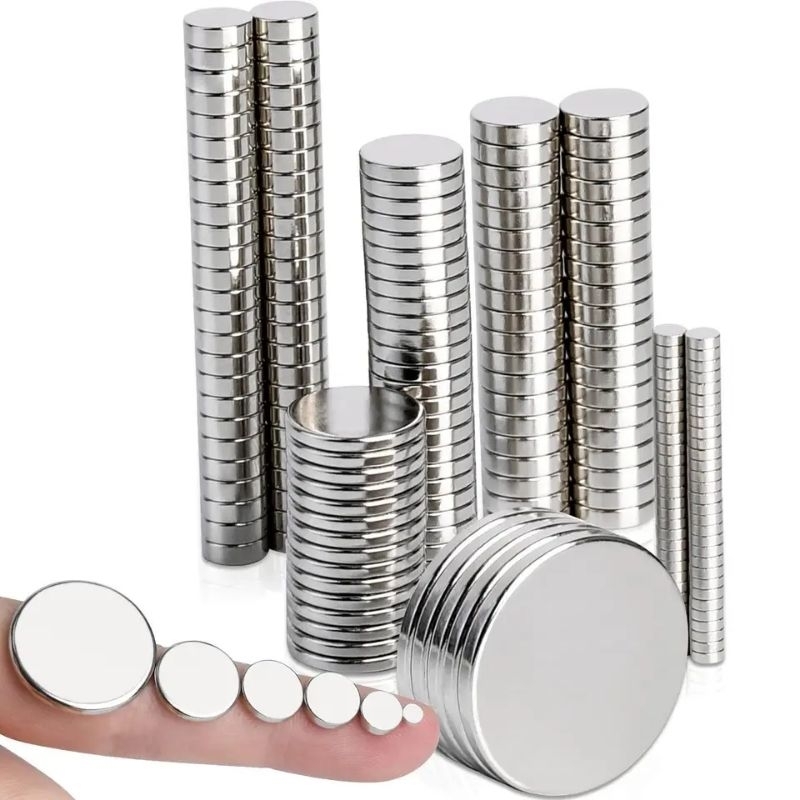 6,000ชิ้น แม่เหล็กแรงสูง 3x3mm neodymium magnet แม่เหล็กกลมแบน 3x3 มม.