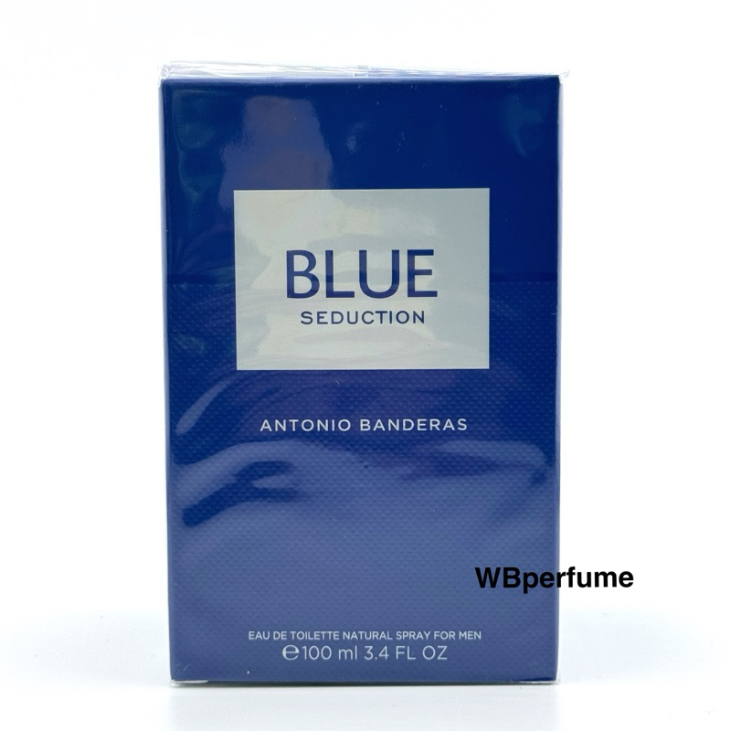 น้ำหอมแท้100% Antonio Banderas Blue Seduction Edt For Men 100 ml