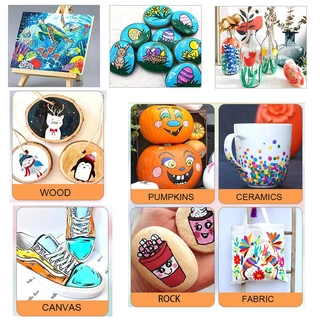 ถูก🎉ปากกาเขียนยาง ปากกา​อเนกประสงค์​ มี 12 สี กันน้ำ เขียนเหล็ก กระเบื้อง กระจก พลาสติก แก้ว ไม้ แต้มสีรถ