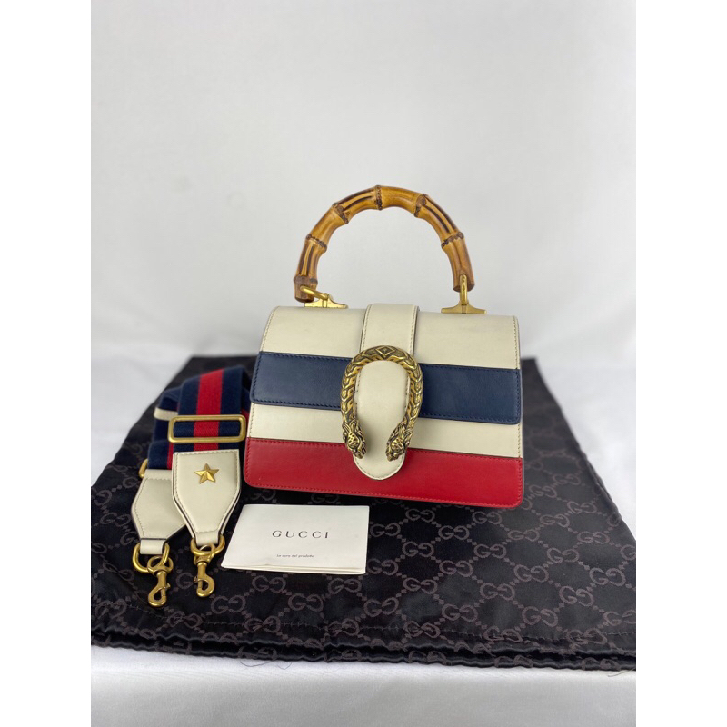 Gucci Dionysus Bamboo Small Handbag&amp;Crossbody Bag