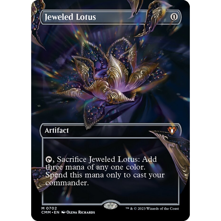 Jeweled Lotus การ์ด Magic The Gathering ของแท้