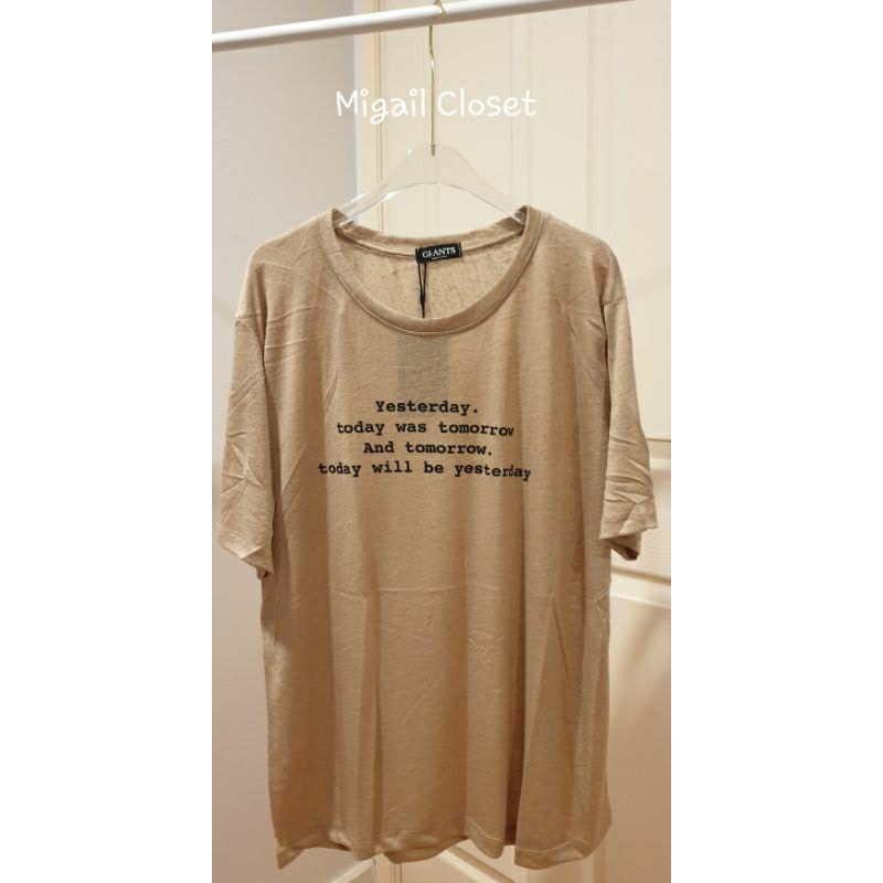 เสื้อยืด ผ้าสลาฟ GI-ANTS BASIC