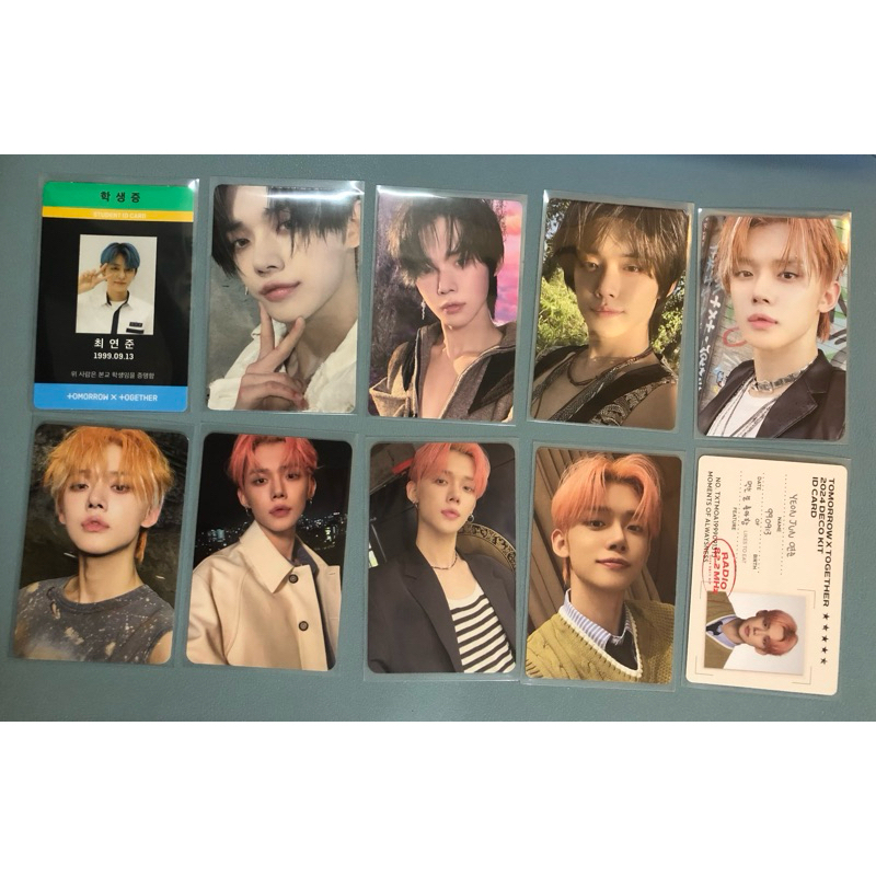 [TXT] YEONJUN PHOTO CARD ✅100%