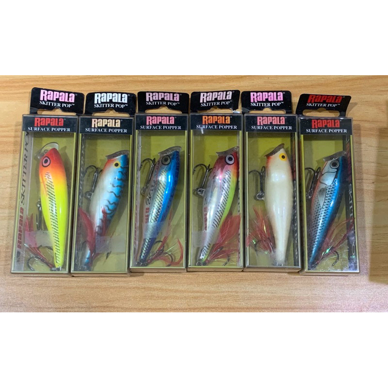 เหยื่อราพาล่า Rapala Surface Popper SP9 SSP9