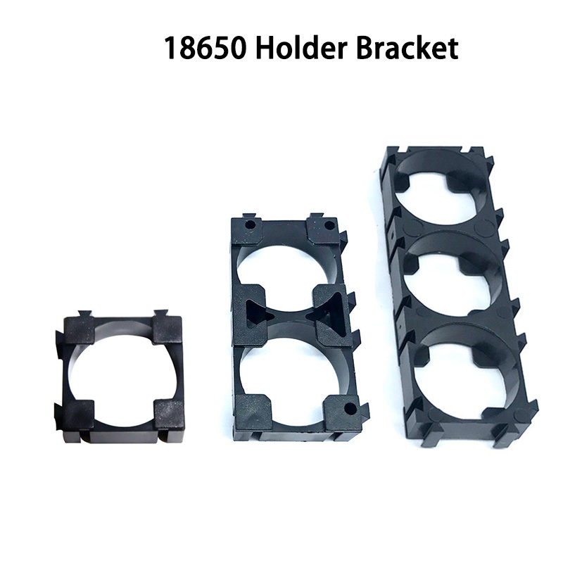 Holder Bracket 18650 1-2-3 P แบบ 1-2-3 ช่อง สําหรับล็อคแบตเตอรี่ 18650 รูรับแสง 18.4mm