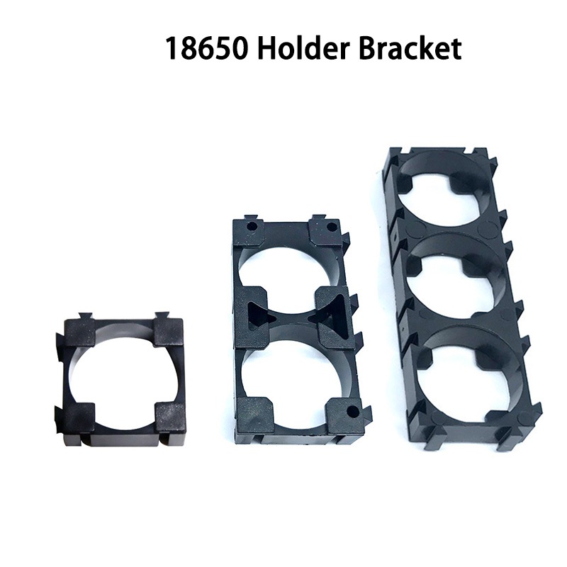 Holder Bracket 18650 1-2-3 P แบบ 1-2-3 ช่อง สําหรับล็อคแบตเตอรี่ 18650 รูรับแสง 18.4mm – โปรปัง