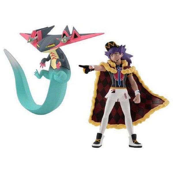 Bandai 1/20 Pokemon Scale World Galar Region Leon & Dragapult 4570117913518 (Figure)