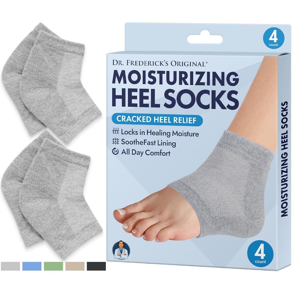 Essential oil gel sock – ถุงเท้าเจลรองช้ำ เพื่อสุขภาพ สำหรับส้นเท้าแตก ลดอาการบาดเจ็บ