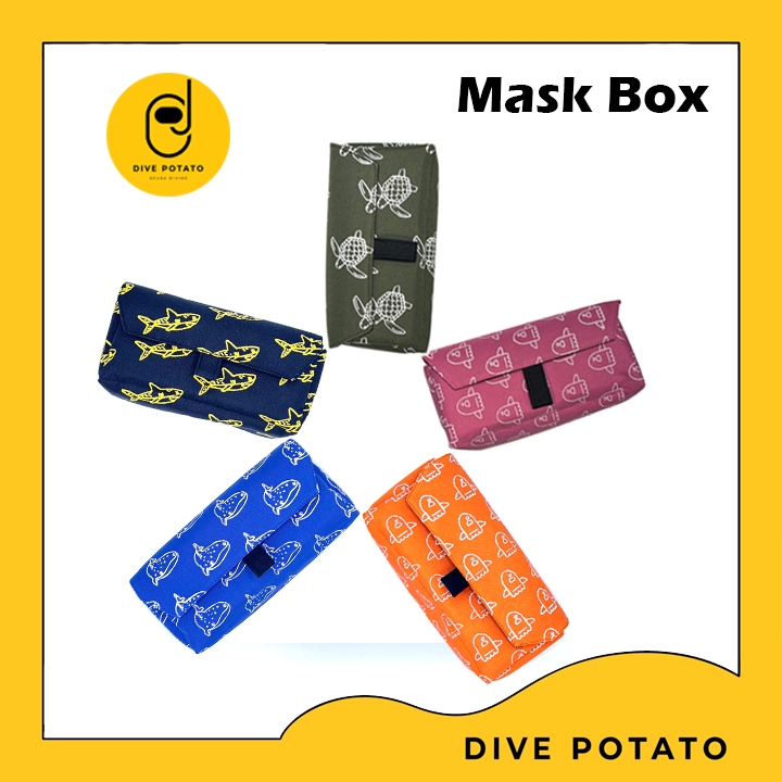 Mask Box for scuba diving mask กล่องหน้ากากดำน้ำ กระเป๋าหน้ากากดำน้ำ