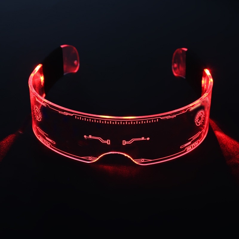 แว่นตากันน้ แว่นตาLED แว่นตาเรืองแสง 7 สี ปราตี้ งานปราตี้ - รูปที่ 4
