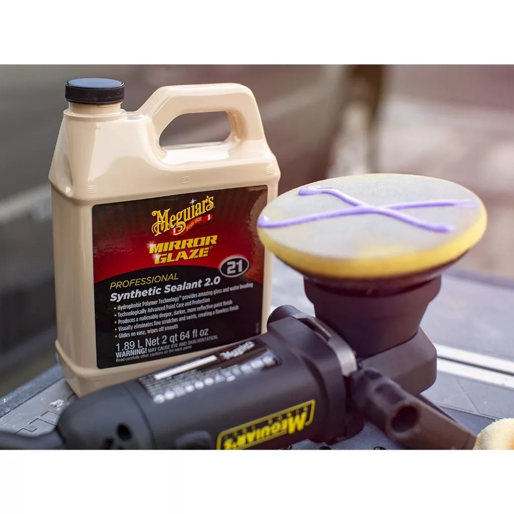 Meguiar's M2164 Synthetic Sealant 2.0 น้ำยาเคลือบสี เบอร์ 21 แว็กซ์ขัดเคลือบสี เมกไกวส์ M21 ซินเธติค ซีลแลนท์ 64oz 1.89L thumbnail 3
