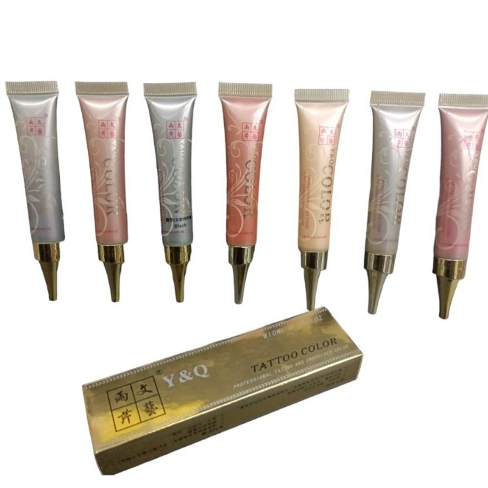 Kung(57) #สีสักคิ้ว/สีสักปาก Y&Q Z(วายแอนด์คิว) 10กรัม