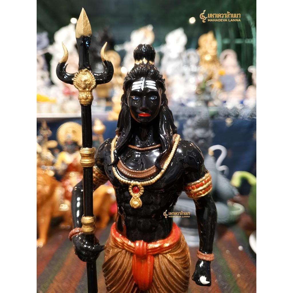 พระศิวะ (Shiva) เนื้อสี Dark V.4