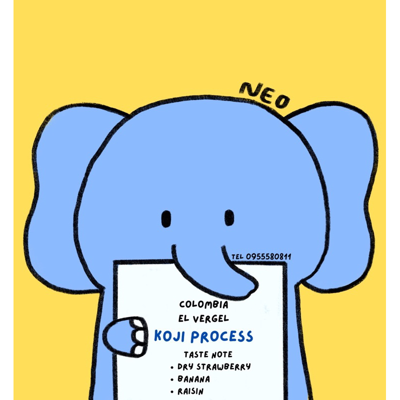 Neo Coffee เมล็ดกาแฟ 100 g - Colombia Mayorca Wush Wush (Single Origin)