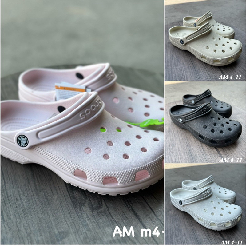 รองเท้า ลำลองแฟชั่น สไตล์ C.R Clog [พร้อมส่ง] จัดส่งเร็วสองวันได้รับสินค้า