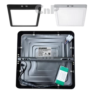 SYLVANIA โคมไฟดาวน์ไลท์ ติดลอย 6 นิ้ว (6") 8 นิ้ว (8") Panel LED 12W 18W ซีลวาเนีย รุ่น BRAVO SURF LED มี 2 สี