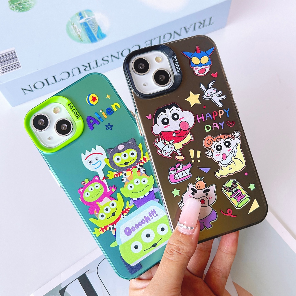 เคสโทรศัพท์ เคสขอบนิ่มสะท้อนแสง เคสพร้อมส่ง ไอโฟน I15 I15PRO I15PROMAX I7 I8 SE I7P I8P I11 I12 I12PRO XR I13 I14