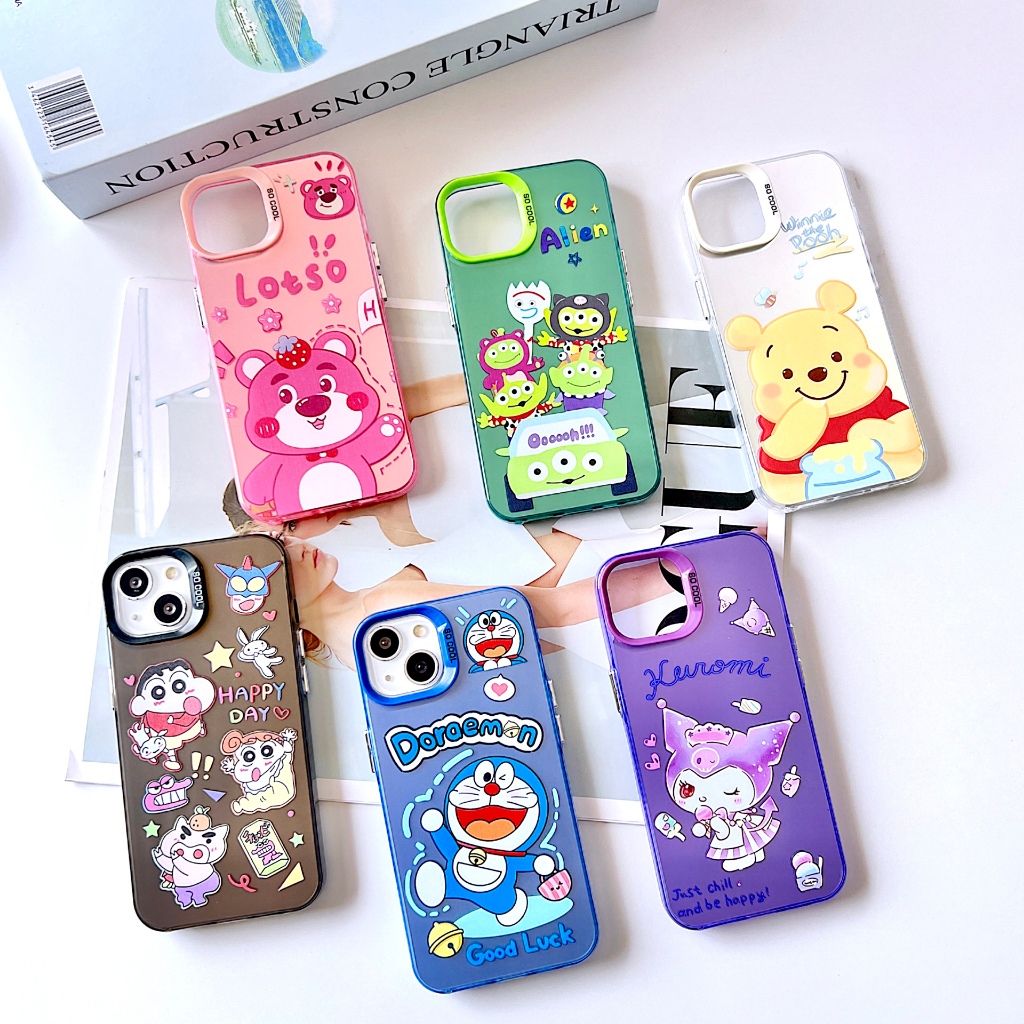 เคสโทรศัพท์ เคสขอบนิ่มสะท้อนแสง เคสพร้อมส่ง ไอโฟน I15 I15PRO I15PROMAX I7 I8 SE I7P I8P I11 I12 I12PRO XR I13 I14