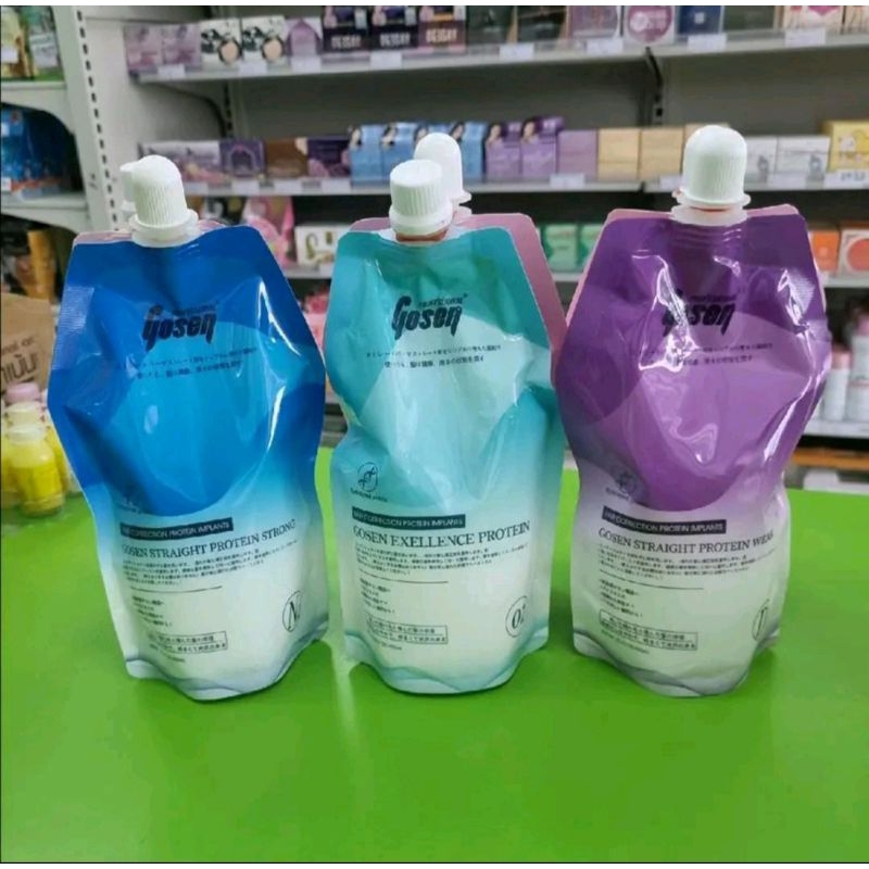 ครีมยืดโปรตีน โกเซ็น Gosen Excellence Protien ขนาด 450ml.