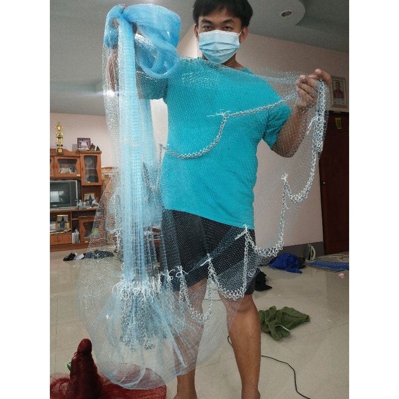 #ถูกที่สุด📌แหเอ็นต่อมือติดลูกขึ้นเพลาพร้อมใช้งาน2ซ.ถึง 7ซ.รับประกันคุณภาพบานถึงจอม