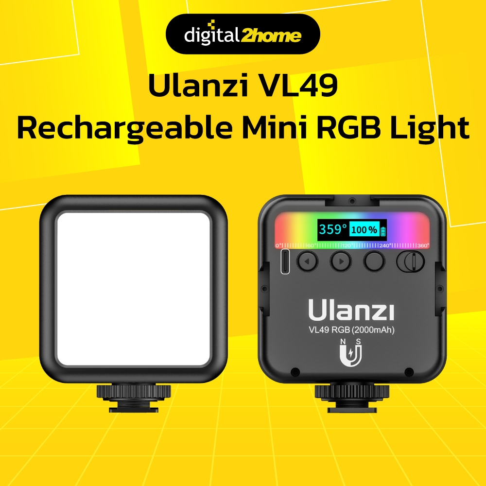 Ulanzi VL49 Rechargeable Mini RGB Light