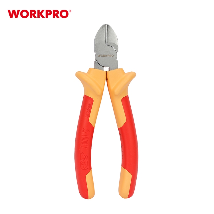 WORKPRO คีมตัดปากเฉียงหุ้มฉนวน 6 นิ้ว รุ่น WP342014